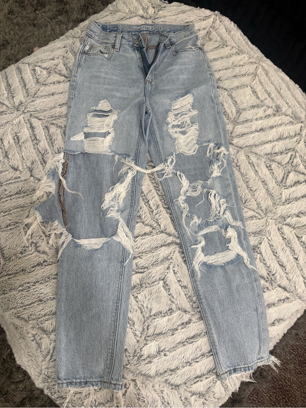 American Eagle Outfitters Light Blue Denim Jeans